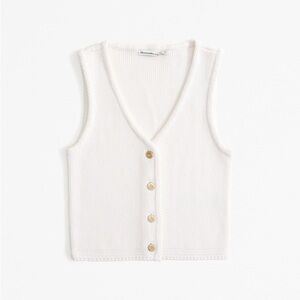 The A&F Mara Button-Up Sweater Vest